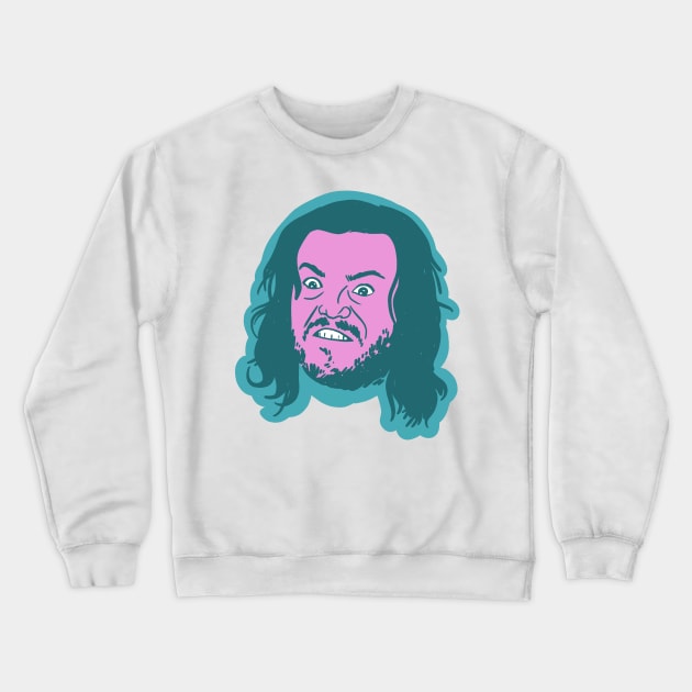 Crazy Eyes Crewneck Sweatshirt by sombreroinc